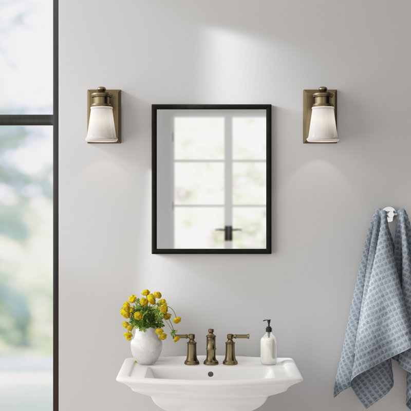 Three Posts™ Ferndown Traditional Bathroom / Vanity Mirror & Reviews Wayfair